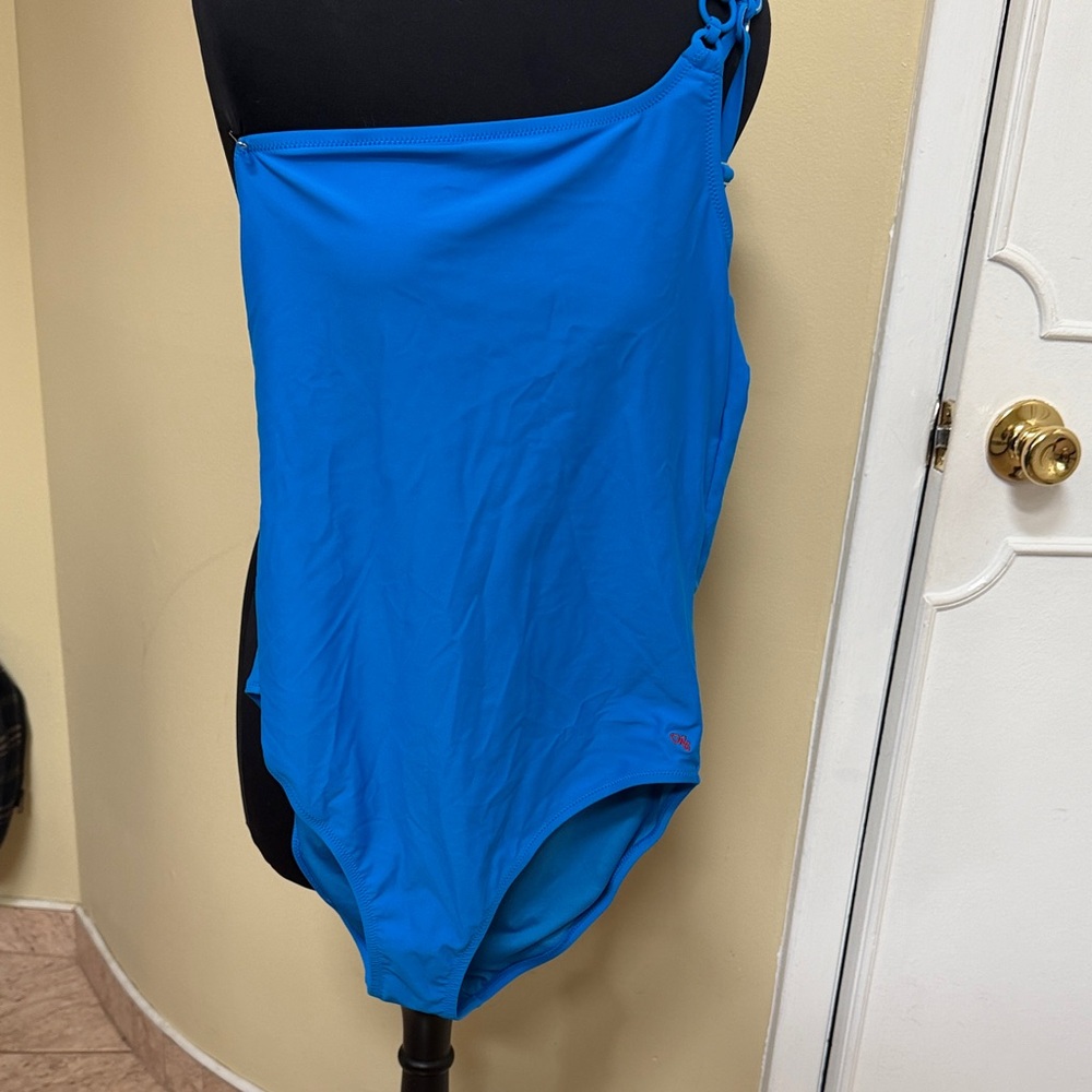 NWT Robert Graham Ocean Blue One-Piece size 12